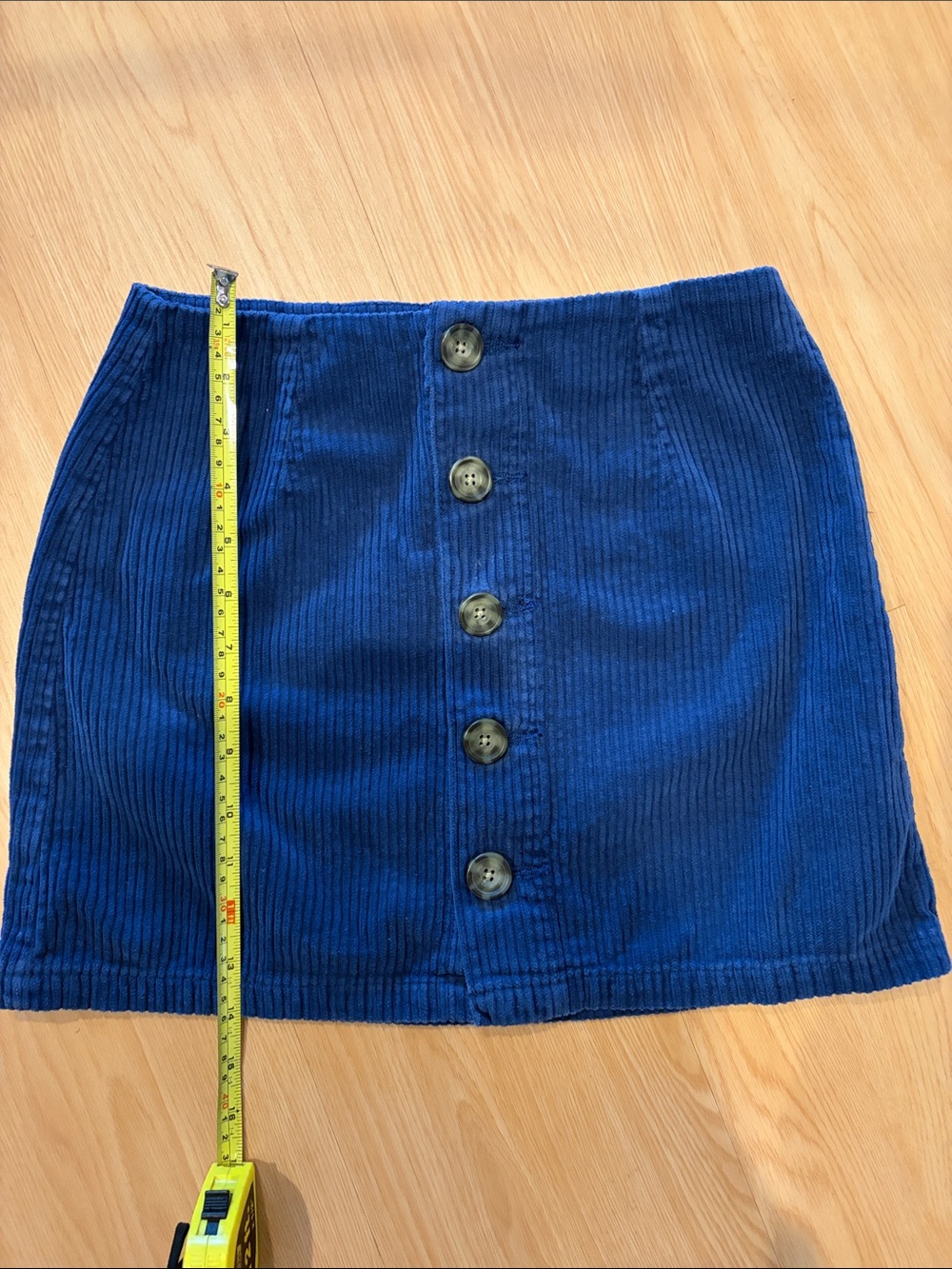 PacSun 100% cotton corduroy mini skirt.  Size 24